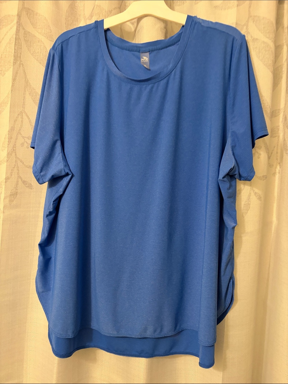 MTA Sport Women's Short Sleeve Crew Tee in Blue